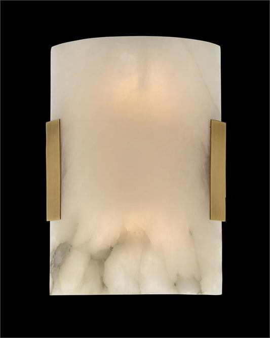 Alabaster Zella  Arc-shaped  Wall Sconce