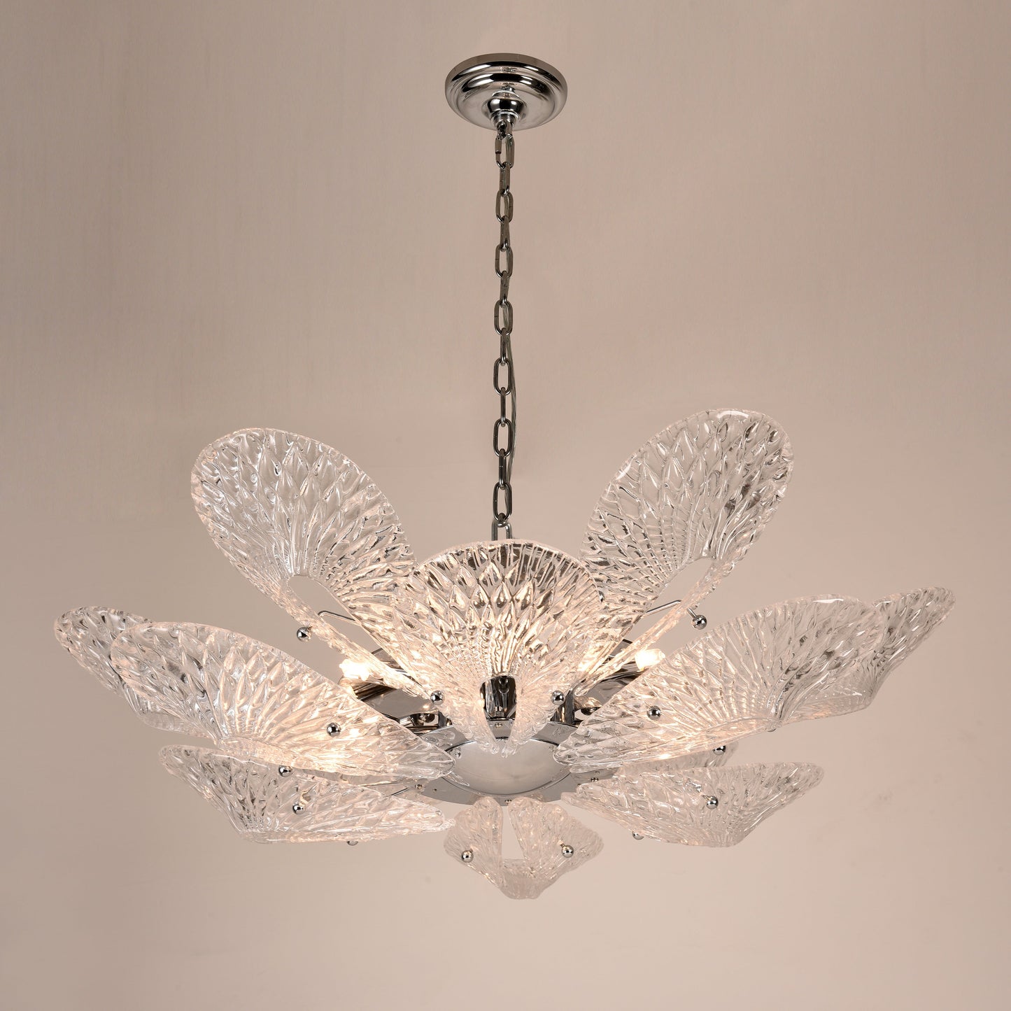 Xenia Murano Glass Flower Chandelier