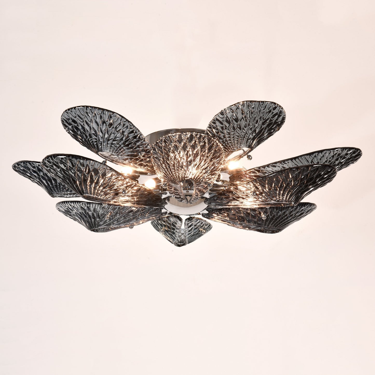 Xenia Murano Glass Flower Chandelier