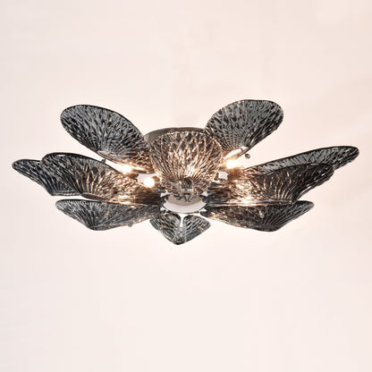 Xenia Murano Glass Flower Chandelier