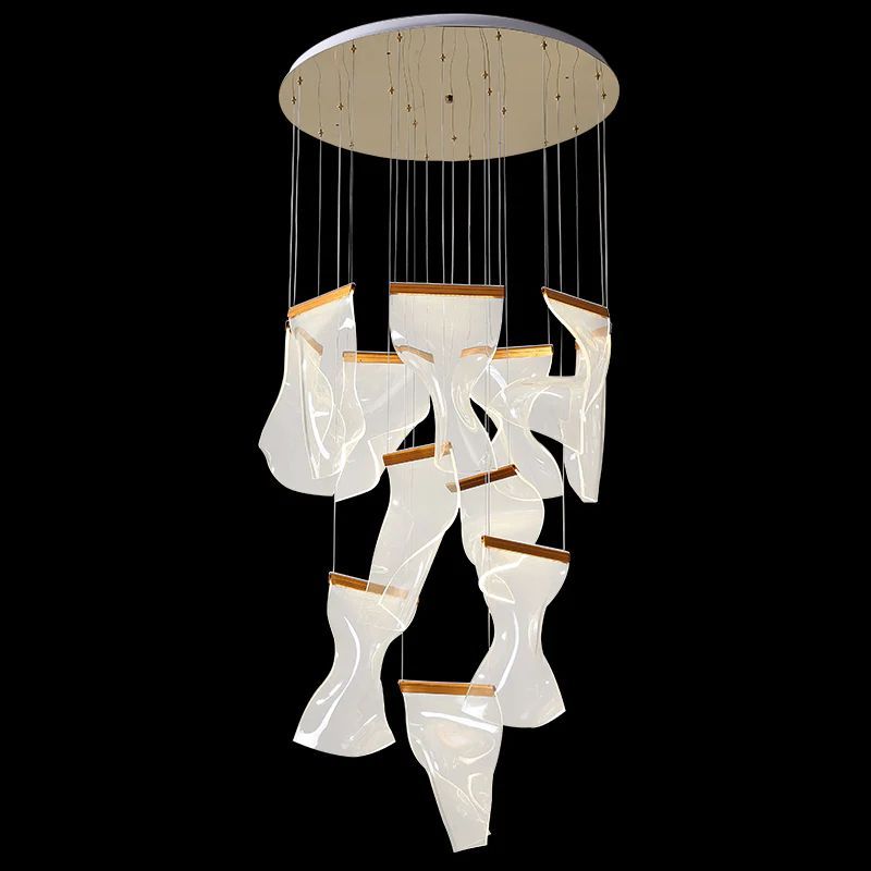 Acrylic Modern Branch  Chandelier Ceiling  Light