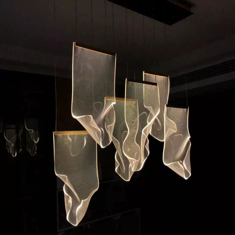 Acrylic Modern Branch  Chandelier Ceiling  Light