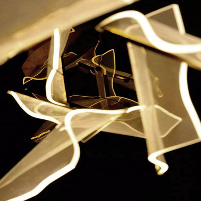 Acrylic Modern Branch  Chandelier Ceiling  Light