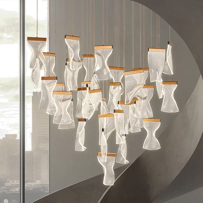 Acrylic Modern Branch  Chandelier Ceiling  Light