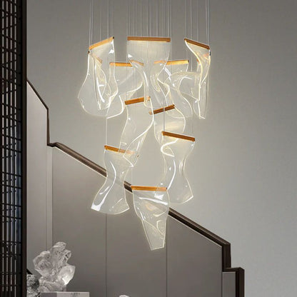 Acrylic Modern Branch  Chandelier Ceiling  Light
