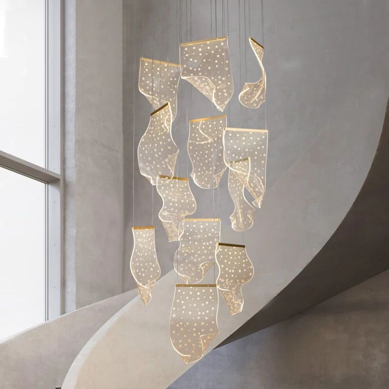 Acrylic Modern Branch  Chandelier Ceiling  Light