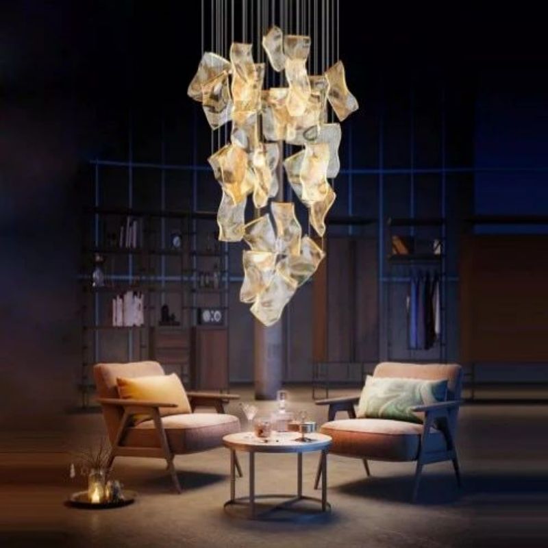 Acrylic Modern Branch  Chandelier Ceiling  Light