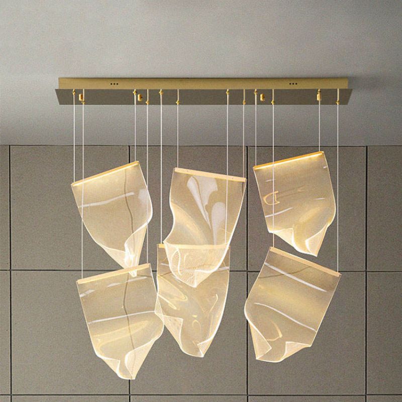 Acrylic Modern Branch  Chandelier Ceiling  Light