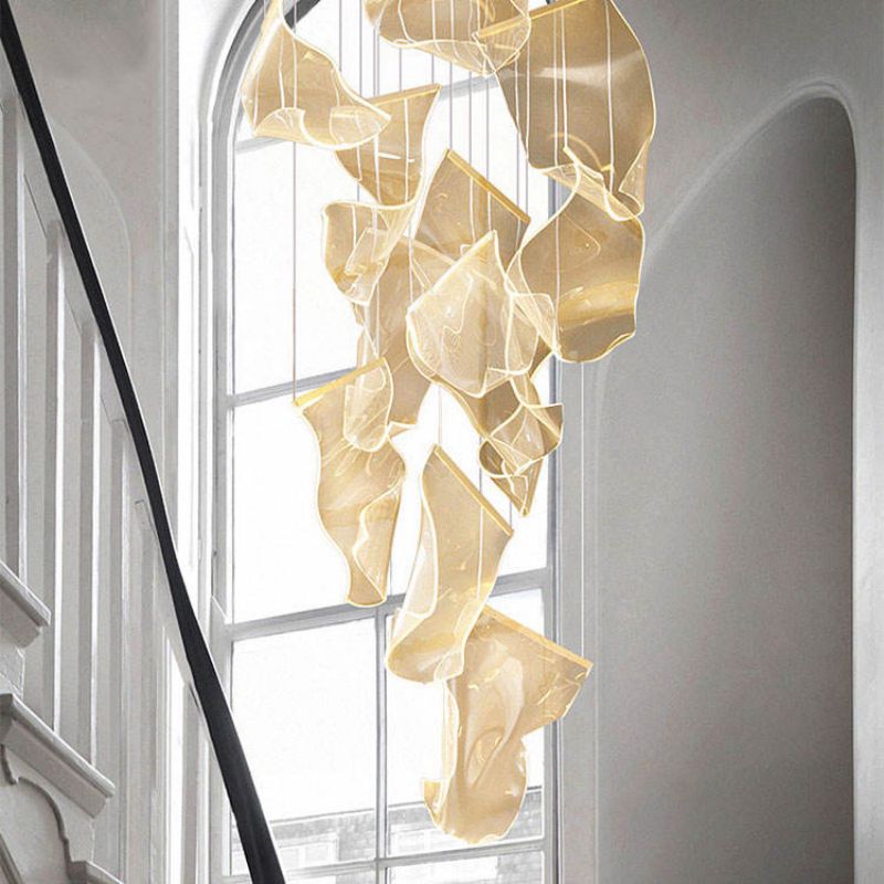 Acrylic Modern Branch  Chandelier Ceiling  Light