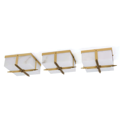 Alabaster Zimri Flush Mount Ceiling Light
