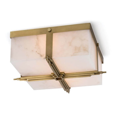 Alabaster Zimri Flush Mount Ceiling Light