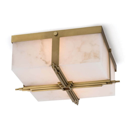 Alabaster Zimri Flush Mount Ceiling Light