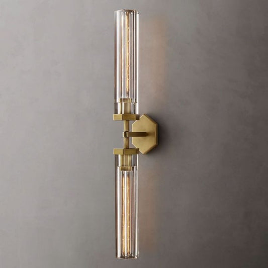 Lambert Hexagonal Linear Grand Wall Sconce