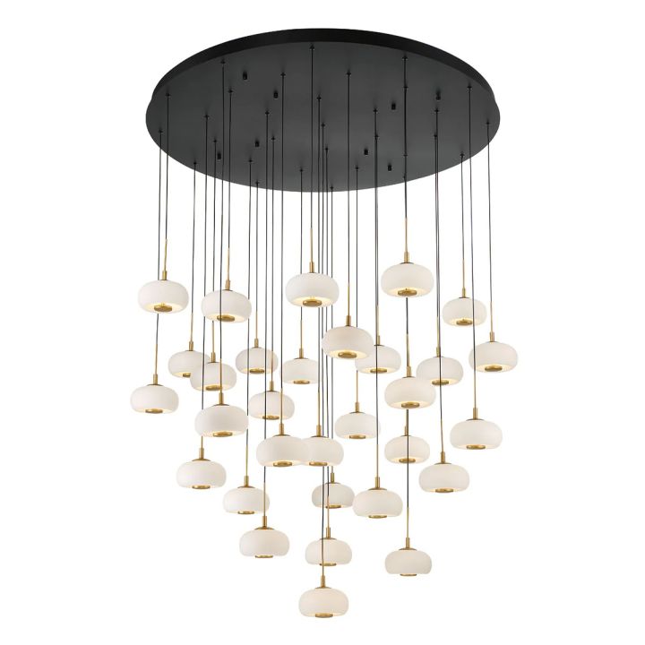 Lanchey  Round 31 Lights  LED Chandelier