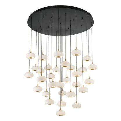 Lanchey  Round 31 Lights  LED Chandelier