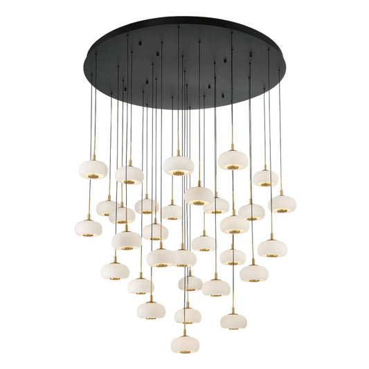 Lanchey  Round 31 Lights  LED Chandelier