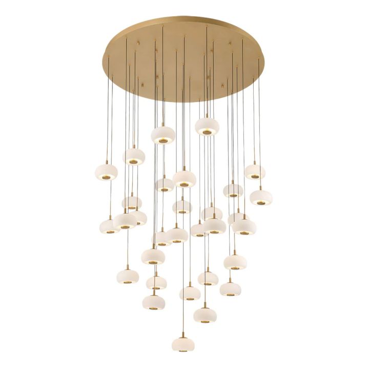 Lanchey  Round 31 Lights  LED Chandelier
