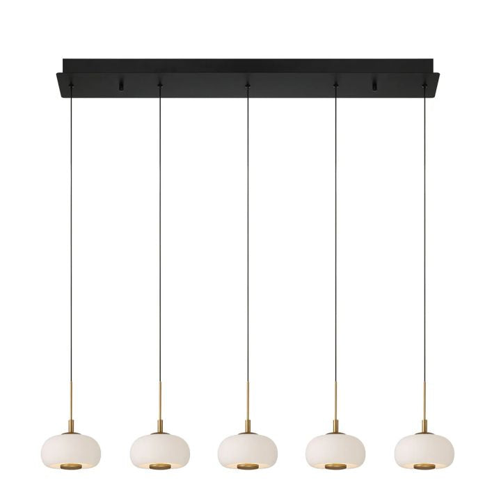 Lanchey Linear 5 Lights  LED Chandelier