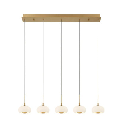 Lanchey Linear 5 Lights  LED Chandelier