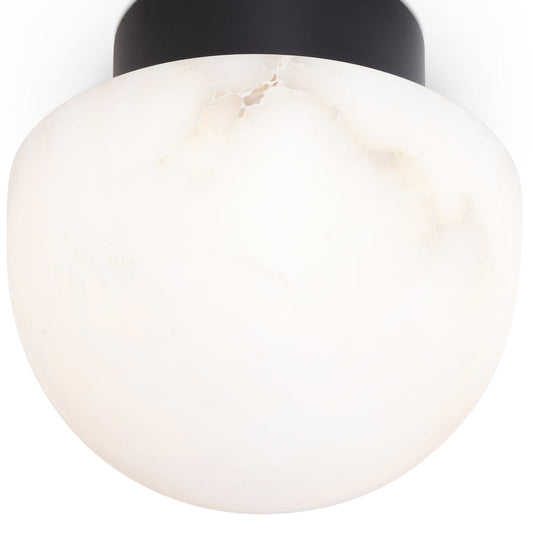 Alabaster Zedie Flush Mount Ceiling Light