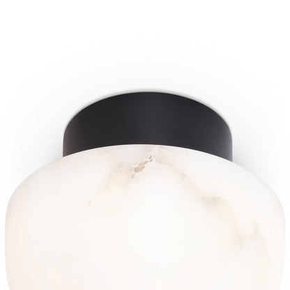 Alabaster Zedie Flush Mount Ceiling Light