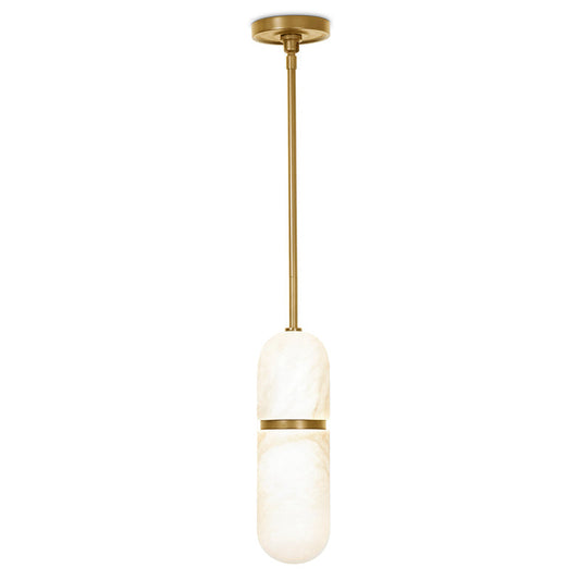 Alabaster Zosia Pendant Light (Rod)