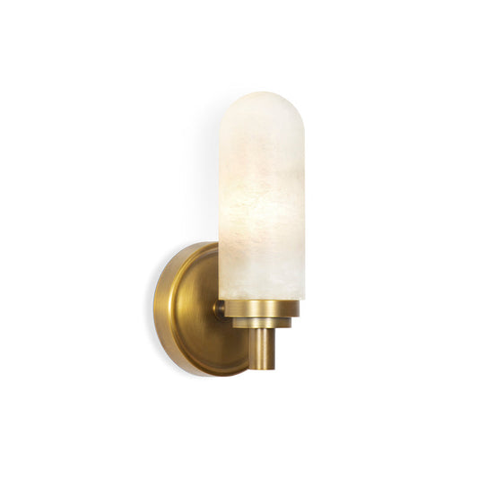 Alabaster Zoey Single Wall Sconce