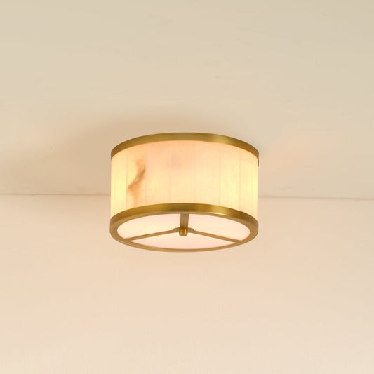 Alabaster Zahar Flush Mount Ceiling Light