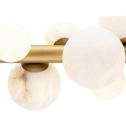 Alabaster  Zenobe  Linear Pendant Light