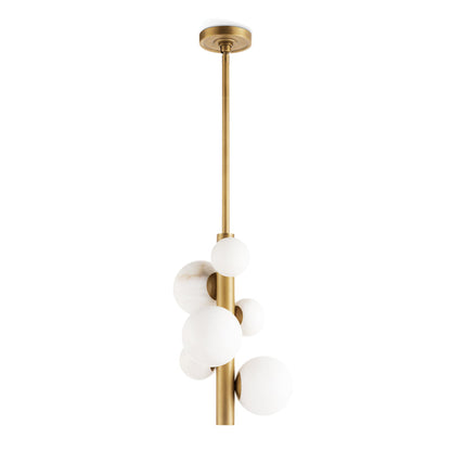 Alabaster  Zerina Vertical Pendant Light