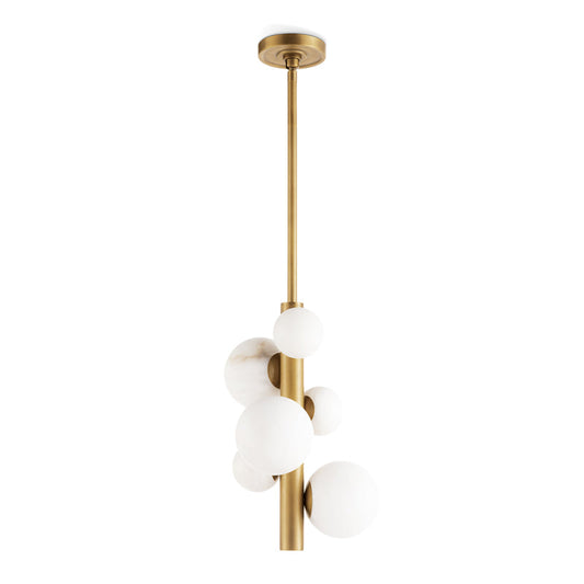 Alabaster  Zerina Vertical Pendant Light