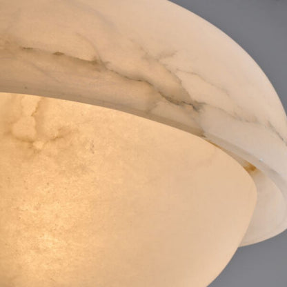 Alabaster Zada  LED Pendant Light 17” (Chain)