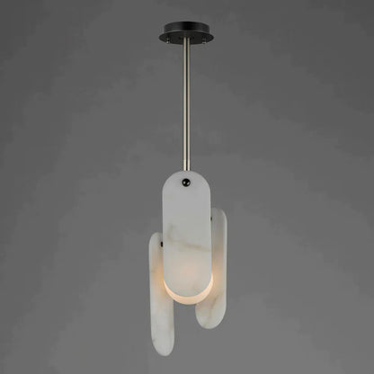 Alabaster Zanna Single Pendant Light