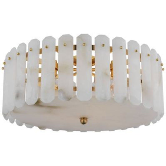 Alabaster Zanna Shield  Large Ceiling  Chandelier