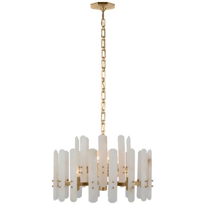 Alabaster Zanna Shield Small Pendant 12 Lights Chandelier