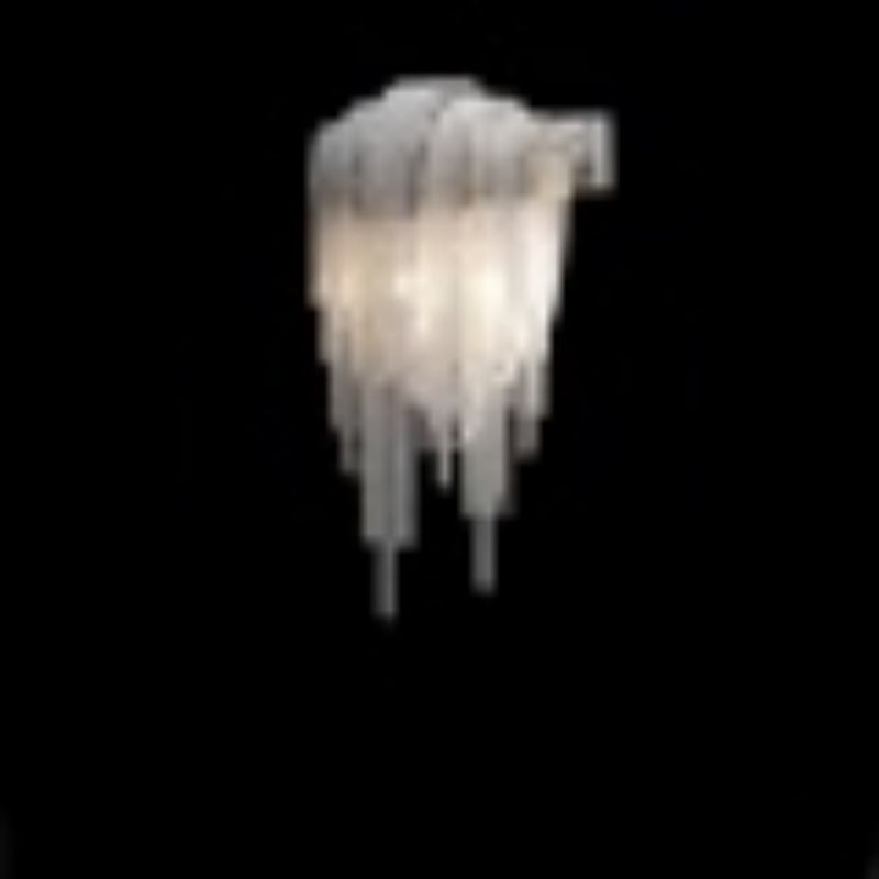 Viola Luxury Plated Aluminum Chain Tassel Wall Sconce