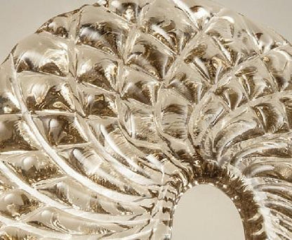 Aaron Flushmount  Glass Flower Chandelier