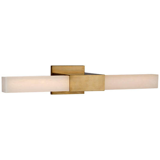 Alabaster Zachary  Cuboid Wall  Sconce