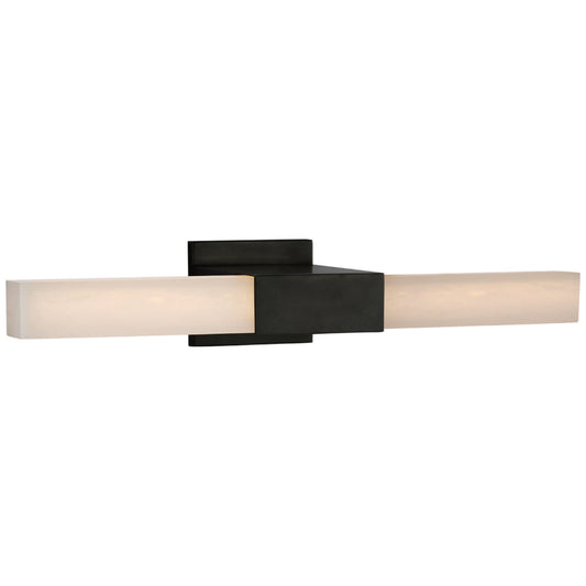 Alabaster Zachary  Cuboid Wall  Sconce