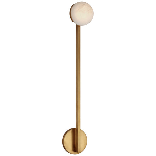 Alabaster Zemira Long Wall Sconce Lamp