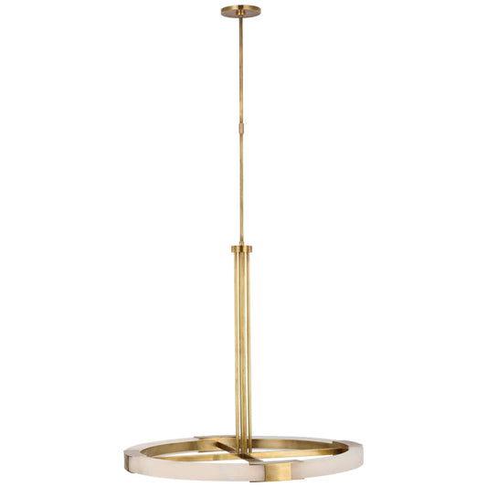 Alabaster Zofia  Large Ring Pendant Chandelier