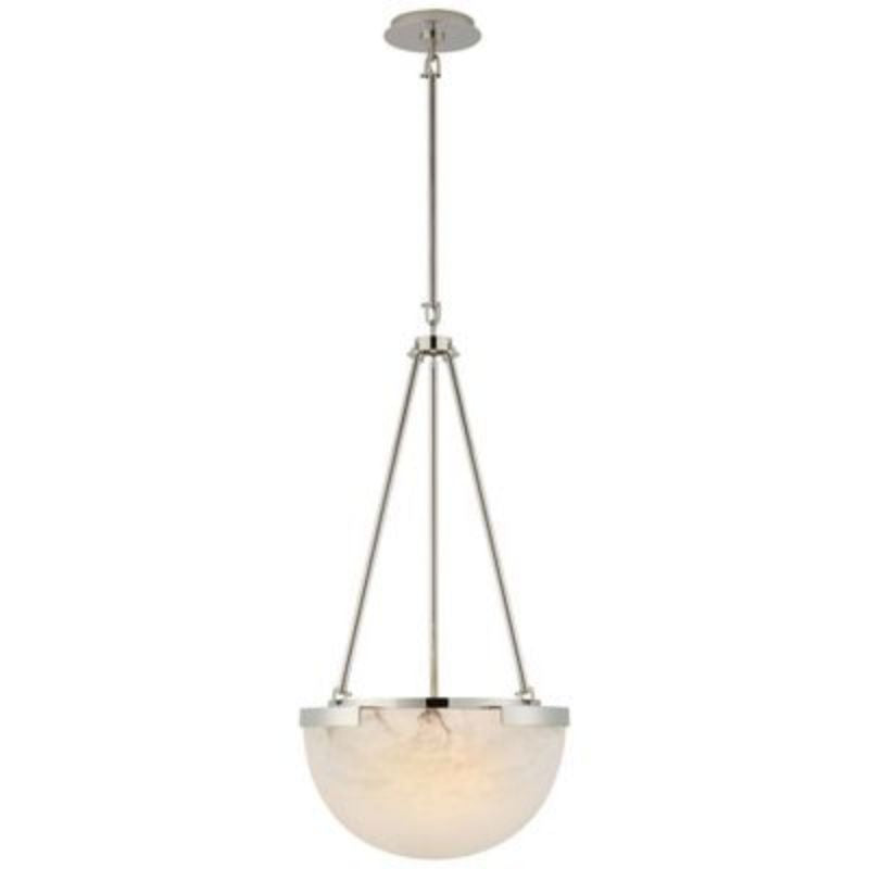 Alabaster Zemira Hemisphere Pendant Lamp