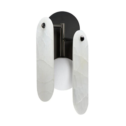Alabaster Zanna Ball  Wall Sconce