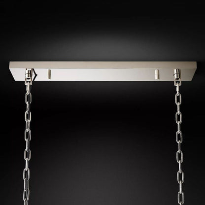 1920s Odem Rectangular Chandelier 72"