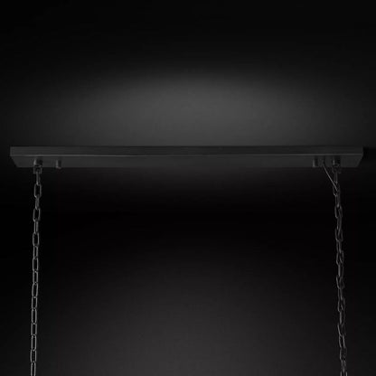 1920s Odem Rectangular Chandelier 72"
