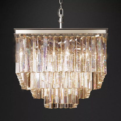 1920s Odem Square Chandelier 22"