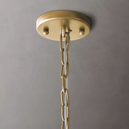 1920s Odem Square Chandelier 22"