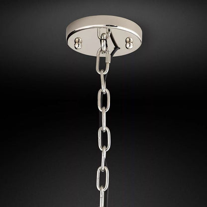 1920s Odem Square Chandelier 34"