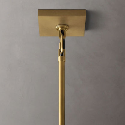 Beckman Glass Lantern Modern Pendant