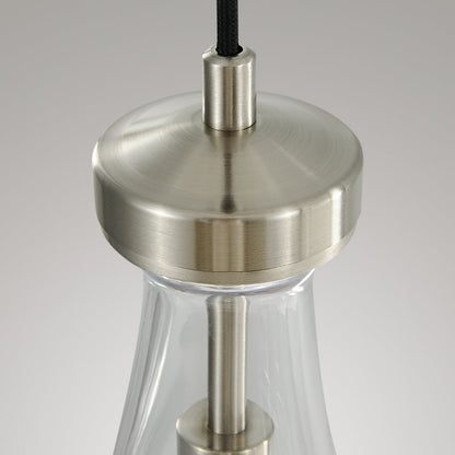 Raindrops Rectangular Chandelier 22" Cord
